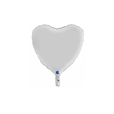 Globo foil Satín Blanco 18" | Ducaval | Envíos 24/48 horas