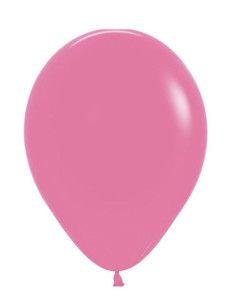 Globos látex fashion rosa sólido 30cm 50 und | Ducaval | Envías 24/48