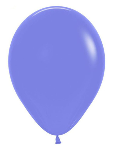 Globos látex fashion azul hortensia sólido 30cm 100 und | Ducaval | E