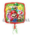 Globo foil mini Súper Mario Bros 9" 23cm