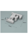 Letra F corcho 200X40mm  Ducaval envios 24/48 horas