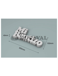 Corcho Mi bautizo 300x40mm