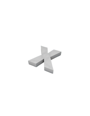 Letra X corcho 100X40mm  Disfraces Ducaval