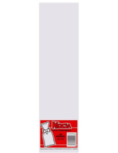 Bolsa 4.5X25 transparente 100 unidades  Disfraces Ducaval