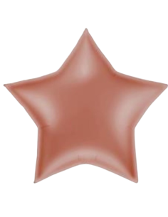 Estrella foil oro rosa 91cm I Ducaval I Envíos 24/48h