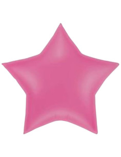 Estrella foil rosa chicle 91cm I Ducaval I Envíos 24/48h