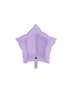 Estrella foil lila mate 91cm | Ducaval | Envíos 24/48 horas