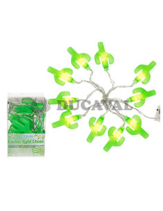 Guirnalda cactus con 10 led 1.65m
