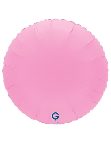 Globo foil redondo rosa 45cm I Ducaval I Envíos 24/48 horas