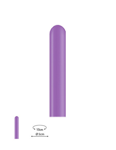 Globos modelar lavanda 15cm 100und | Ducaval | Envíos 24/48 horas