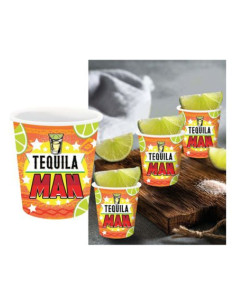 3 Chupitos tequila 5x6 cm. Ducaval Envios  2448 horas