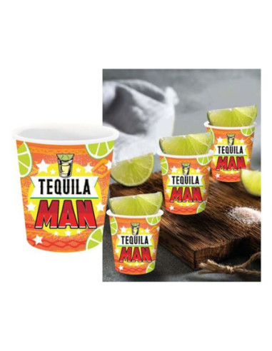 3 Chupitos tequila 5x6 cm. Ducaval Envios  2448 horas