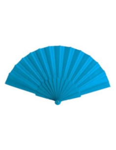 Abanico azul claro  Disfraces Ducaval Envios 24/48 horas