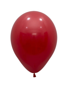 Globos látex Rojo Imperial 13cm 100 und | Ducaval | Envías 24/48 hora