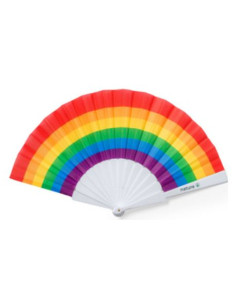 Abanico rupaul rainbow | Ducaval | Envías 24/48 horas 