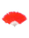 Abanico plumas rojo | Ducaval | Envíos 24/48 horas