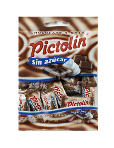 Pictolín choco y nata sin azúcar 65g | Ducaval | Envías 24/48 horas 