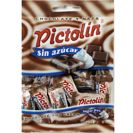 Pictolín choco y nata sin azúcar 65g | Ducaval | Envías 24/48 horas 