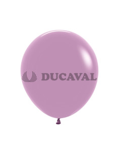 Globo látex pastel dusk lavanda 45cm 15 unidades