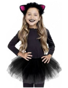 Conjunto tutu black cat  | Ducaval | Envías 24/48 horas