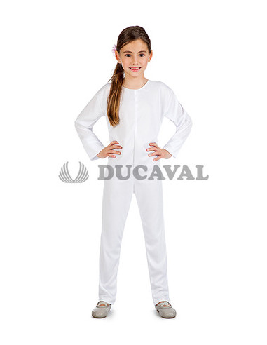 Disfraz mono punto blanco