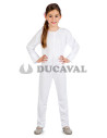 Disfraz mono punto blanco