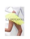 Falda amarillo neon