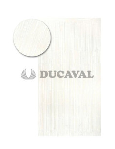 Cortina de flecos blanca 1x2m.Ducaval envios 2448 horas