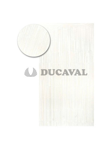 Cortina de flecos blanca 1x2m.Ducaval envios 2448 horas