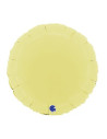 Globo foil amarillo mate 46cm | Ducaval | Envios 24/48 horas 