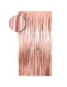 Cortina de flecos Oro Rosa Mate | Ducaval | Envías 24/48 horas 