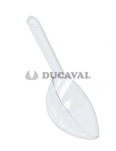 Cuchara de servir transparente 16.7cm