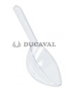 Cuchara de servir transparente 16.7cm