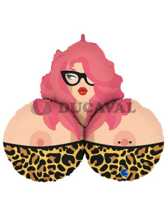 Globo foil Mrs B 89cm
