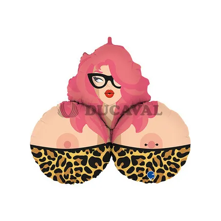 Globo foil Mrs B 89cm
