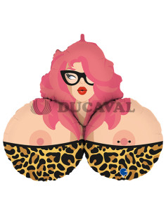 Globo foil Mrs B 89cm