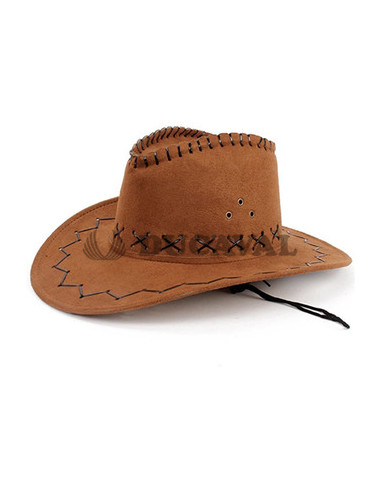 Sombrero vaquero marron infantil