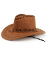 Sombrero vaquero marron infantil