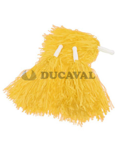 Pom pón amarillo 2ud | Ducaval | Envíos 24/48 horas