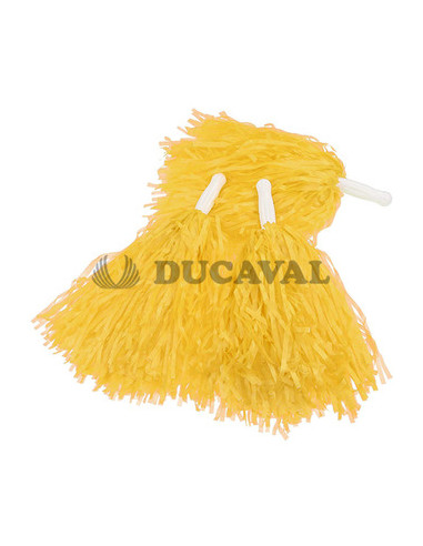 Pom pón amarillo 2ud | Ducaval | Envíos 24/48 horas