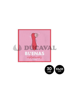 Servilletas buenas vibraciones 30 unidades