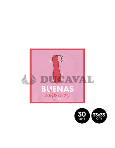 Servilletas buenas vibraciones 30 unidades