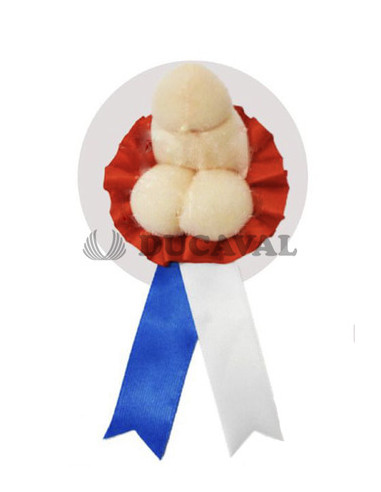 Broche escarapela pene