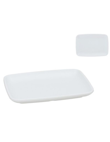 Bandeja melamina berger 13.5cm 9.5cm blanco | Ducaval | Envías 24/48 