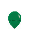 Globos látex verde bosque 30cm 50ud Ballonia | Ducaval |