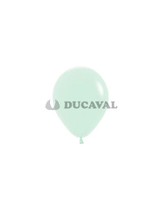 Globos verde pastel 45 cm 100 und.| Ducaval | Envios 24/48.