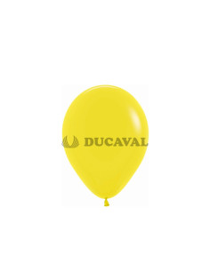 Globos látex amarillo 30cm 50ud Ballonia | Ducaval |