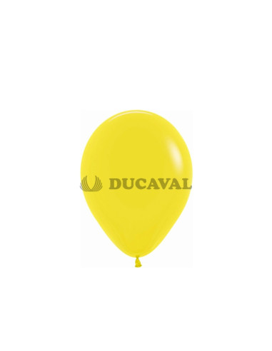 Globos látex amarillo 30cm 50ud Ballonia | Ducaval |