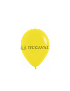 Globos látex amarillo 30cm 50ud Ballonia | Ducaval |