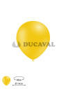 Globos látex amarillo 100 und. 45cm.